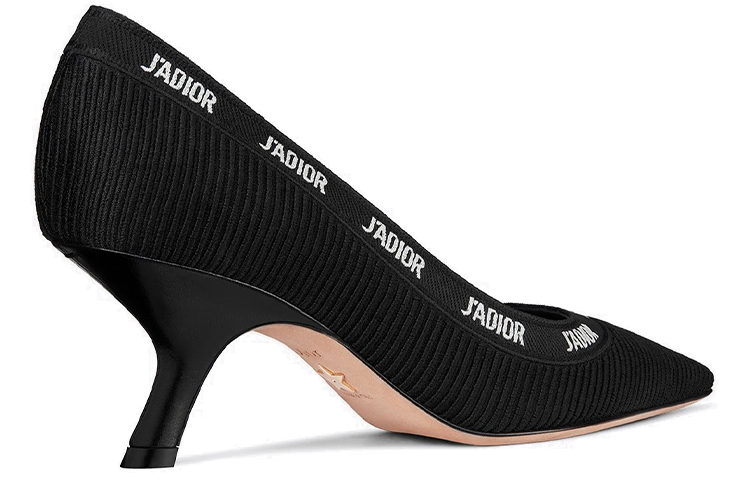 Purchase (W) Dior J'Adior Hak Tinggi Bordir 'Hitam' KDP550ECF_S900 KDP549ECF_S20X