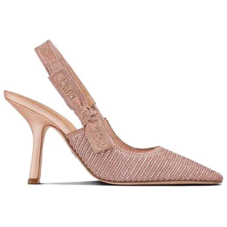 Order (W) Dior ジャディオール 刺繍ハイヒール (ピンク) KCP867LCS_S70K