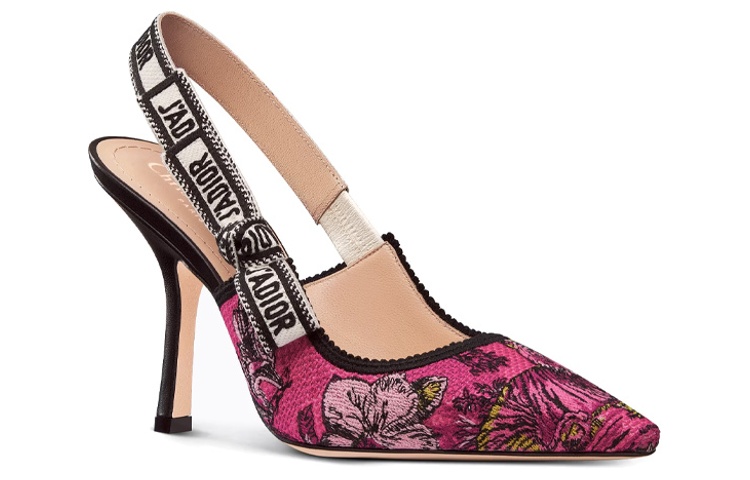 Order (W) Dior J'Adior Tumit Kucing Sulaman Jaring 'Beige' KDP944MCM_S63P KCP867VOY_S66P