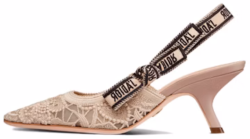 (Women) Dior J'Adior Embroidered Slingback High Heels 'Pink' 6.5cm KCP866VOY_S67P (Women) Dior J'Adior Embroidered Slingback High Heels 'Pink' 6.5cm KCP866VOY_S67P
