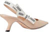 Shop (W) Sandali Slingback Ricamati Dior J''Adior ''Nude'' KCC200TFL_S21U