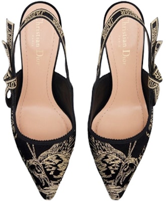 (W) Dior J'Adior Bordir Suede 'Heels Hitam' KDP919JHV_S21X Lookbook (W) Dior J'Adior Bordir Suede 'Heels Hitam' KDP919JHV_S21X