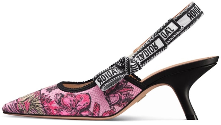 (Women) Dior J'Adior Fabric 'Comfort Casual' Slingback Pumps 65mm 'White' KDP866ESR_S49K Buy (Women) Dior J'Adior Fabric 'Comfort Casual' Slingback Pumps 65mm 'White' KDP866ESR_S49K