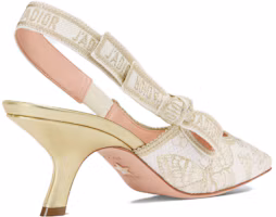 Shop DIOR迪奧 J‘Adior 布料 舒適休閒 細跟 高跟鞋 6.5cm 女款 白色