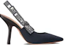 Order (W) Dior J'Adior Fabric Slingback Pumps 'Hitam Coklat' KCP868SGD_S42M KCP867EFR_S56B