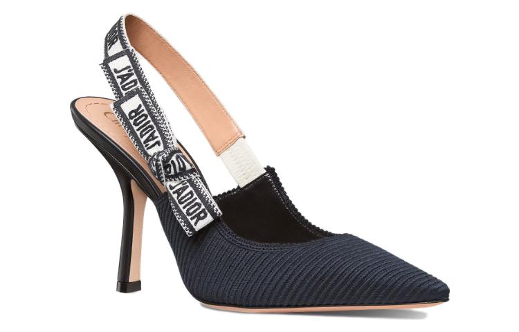 Lookbook (W) 디올 자디올 슬링백 펌프스 (블랙브라운) KCP867EFR_S56B