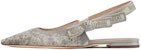 (W) Dior J'Adior Flat Slingback Sandal 'Sulaman Kelabu' KCB577TJE_S37W