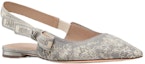 Order (W) Dior J'Adior Flat Slingback Sandal 'Sulaman Kelabu' KCB577TJE_S37W