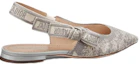Lookbook (W) Dior J'Adior Flat Slingback Sandal 'Sulaman Kelabu' KCB577TJE_S37W