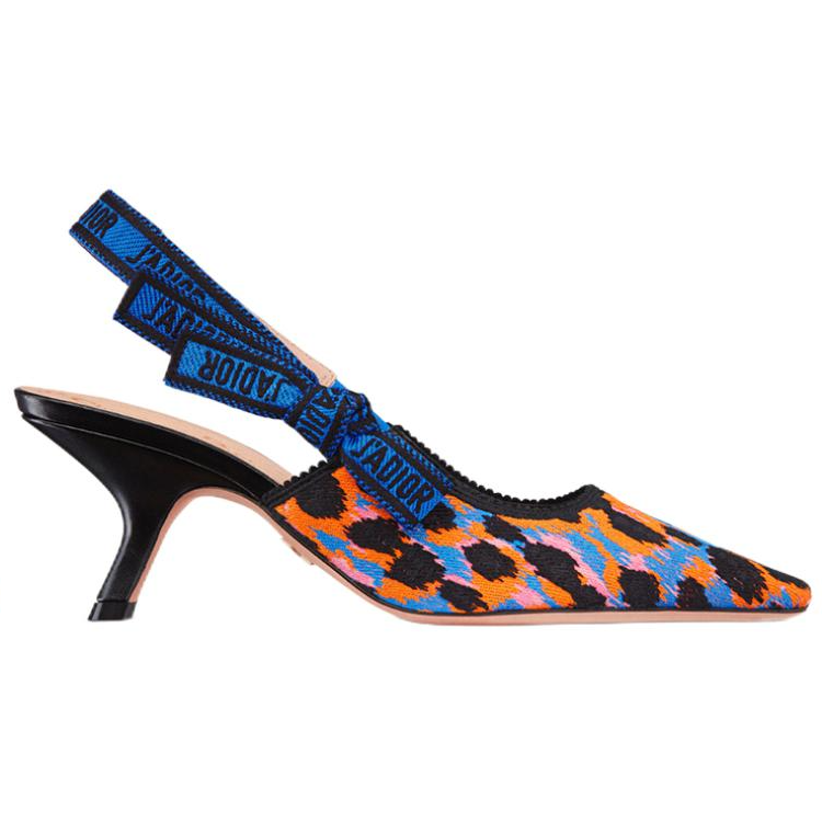 (W) Dior J'Adior High Heel 'Blue Embroidery' 圖 2