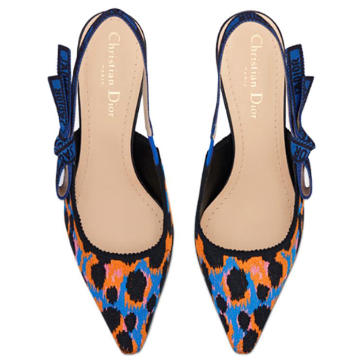 (W) Dior J'Adior High Heel 'Blue Embroidery' 圖 5