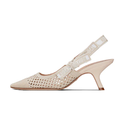 (W) Dior J'Adior High Heel 'Creamy White Embroidery'