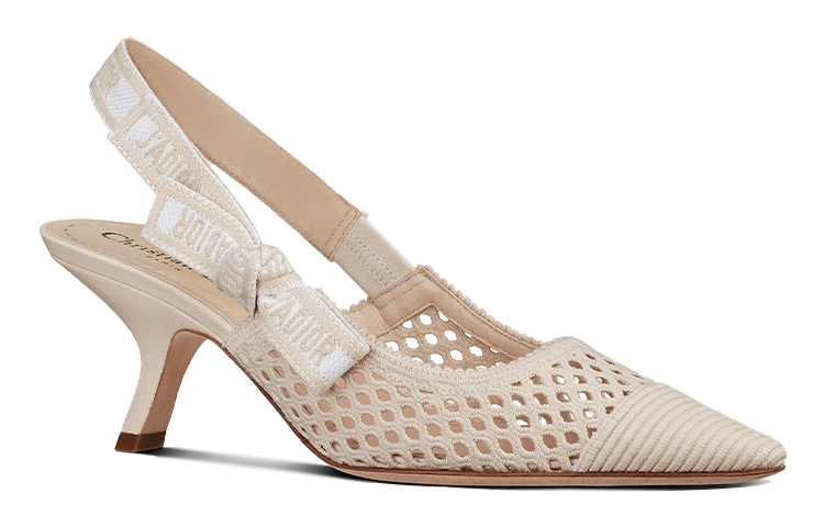 Order (W) Dior J'Adior Tumit Tinggi 'Sulaman Putih Krim' KDP882EMR_S33U