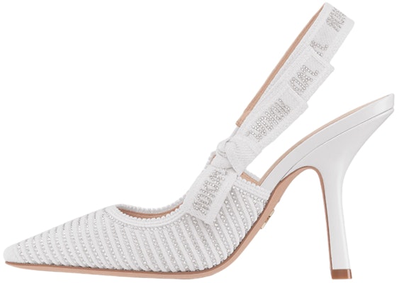 (Women) Dior J'Adior High Heel 'Crystal Cotton White' KCP867LHE_S10W Buy (Women) Dior J'Adior High Heel 'Crystal Cotton White' KCP867LHE_S10W