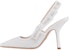 (W) Dior J'Adior Tumit Tinggi 'Crystal Cotton White' KCP867LHE_S10W