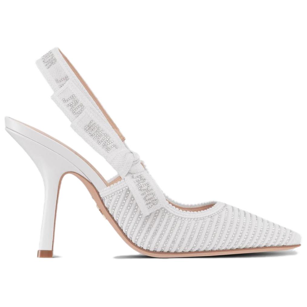 Order (W) Dior J'Adior High Heel 'Crystal Cotton Putih' KCP867LHE_S10W