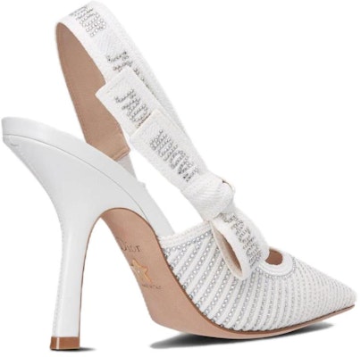 (Women) Dior J'Adior High Heel 'Crystal Cotton White' KCP867LHE_S10W Shop (Women) Dior J'Adior High Heel 'Crystal Cotton White' KCP867LHE_S10W