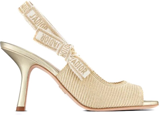 (W) Dior J'Adior High Heel 'Bordir Emas Metalik' KDQ481ELF_S71K Order (W) Dior J'Adior High Heel 'Bordir Emas Metalik' KDQ481ELF_S71K