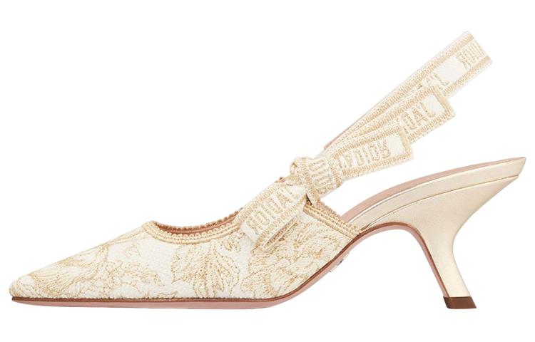 (Women) Dior J'Adior High Heel 'White Embroidered' KDP761JHL_S67W