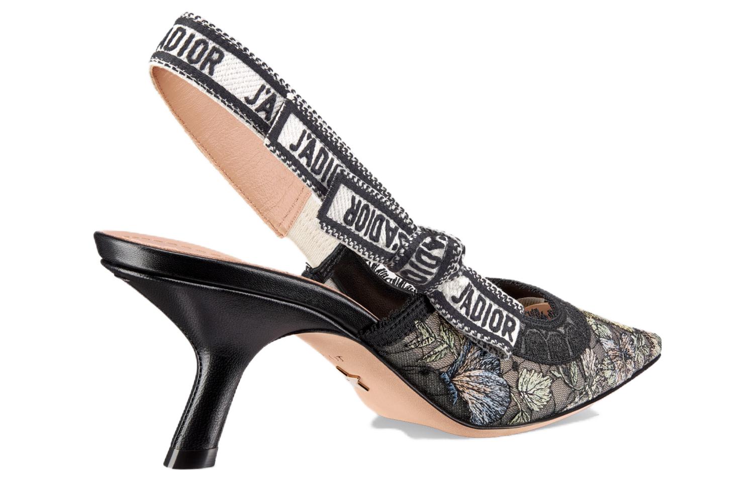 Lookbook (W) Dior J'Adior ハイヒール 黒 "ラインストーン刺繍" KCP867CHS_S900 KCV028BMT_S26X