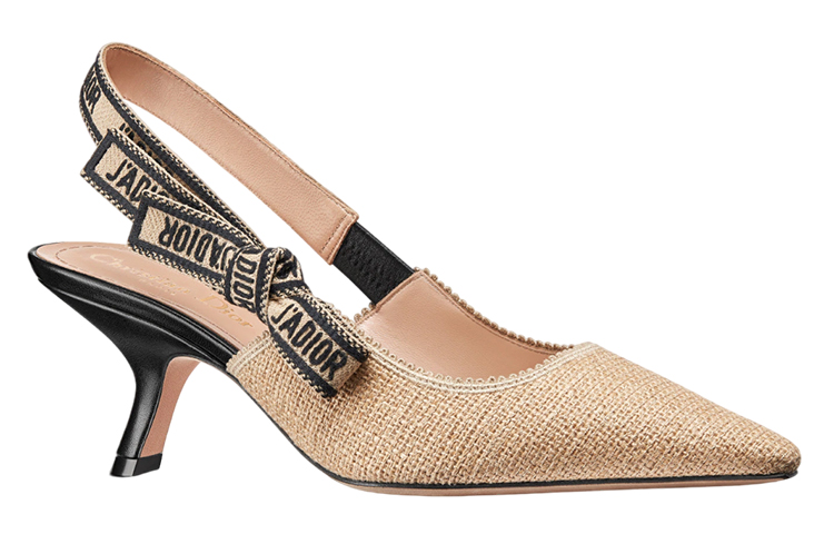 Lookbook (W) Dior J'Adior Sepatu Hak Tinggi 'Beige Bordir' KCP919JUR_S29U