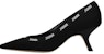 (W) Dior J'Adior Tumit Tinggi 'Hitam' KCP549ECF_S20X