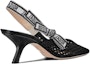 Lookbook (W) Dior J'Adior Kasut Tumit Tinggi 'Sulaman Hitam Potongan' KDP882EMR_S900