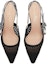 Shop (W) Dior J'Adior Kasut Tumit Tinggi 'Sulaman Hitam Potongan' KDP882EMR_S900