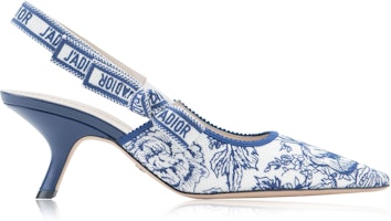 (W) Dior J'Adior Tumit Tinggi 'Kapas Sulaman Biru Putih' KDP761JHR_S60W Order (W) Dior J'Adior Tumit Tinggi 'Kapas Sulaman Biru Putih' KDP761JHR_S60W