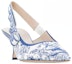 Lookbook (W) Dior J'Adior Tumit Tinggi 'Kapas Sulaman Biru Putih' KDP761JHR_S60W