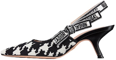(Women) Dior J'Adior High Heels 'Houndstooth Embroidery Black' KDP866MPP_S19W (Women) Dior J'Adior High Heels 'Houndstooth Embroidery Black' KDP866MPP_S19W