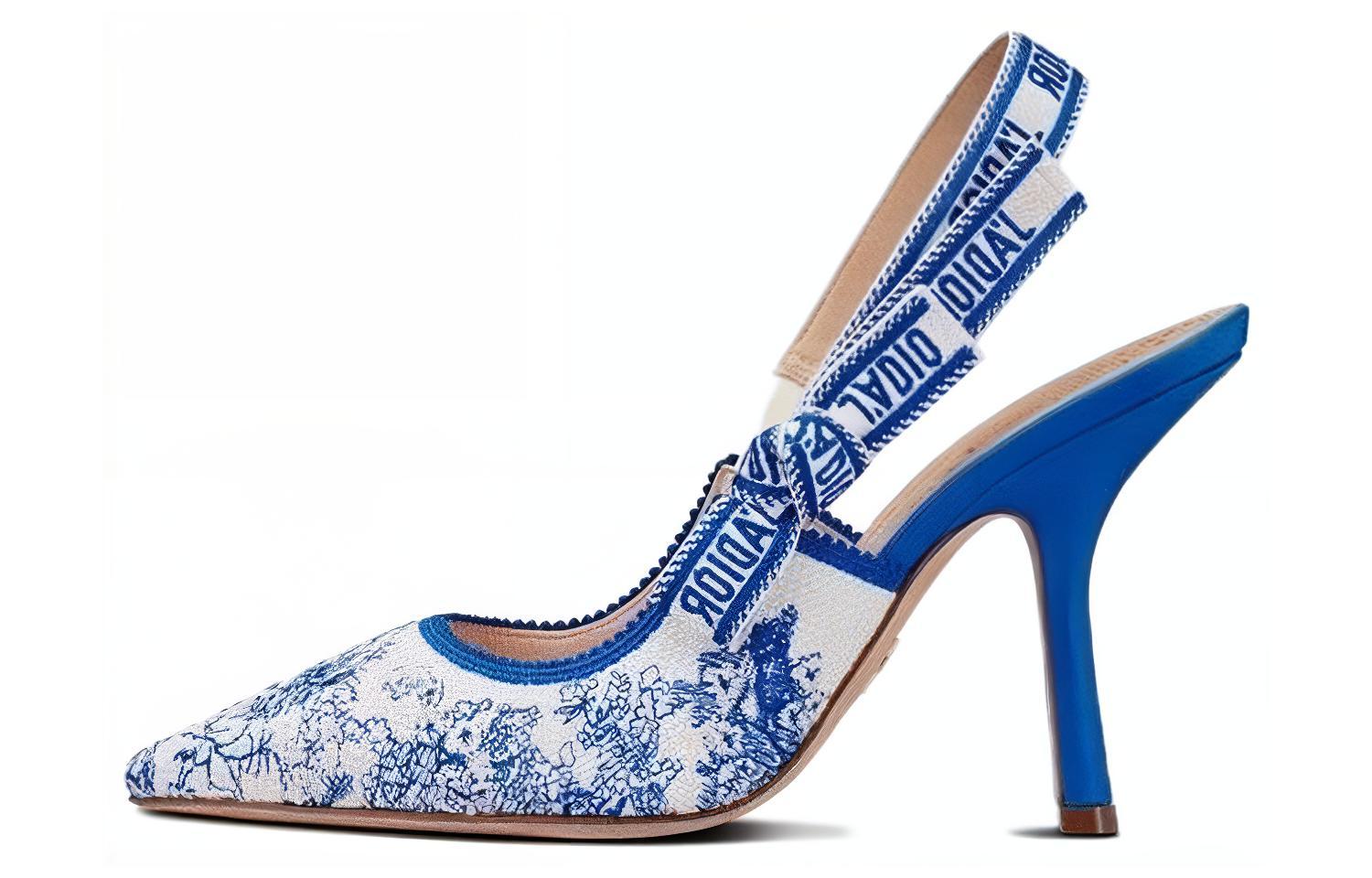 (Women) Dior J&#x27;Adior High Heels &#x27;Lake Blue&#x27; KDP762TJU_S60W