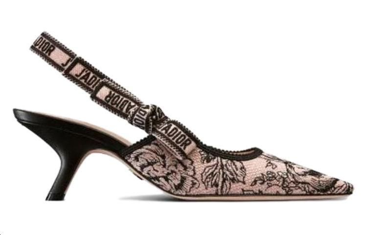 Order (W) Tacones Altos Dior J'Adior 'Rosa y Negro Slingback' KCP761JHR_S15X