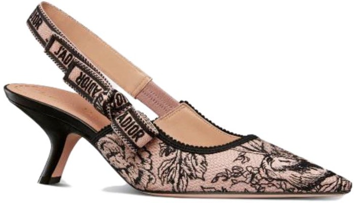 (Women) Dior J'Adior High Heels 'Pink Black Slingback' KCP761JHR_S15X Lookbook (Women) Dior J'Adior High Heels 'Pink Black Slingback' KCP761JHR_S15X