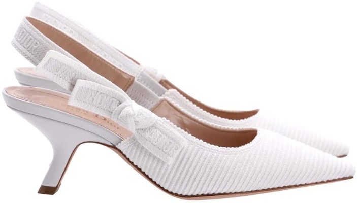 (Women) Dior J'Adior High Heels 'White Cotton Embroidery' KCP866EFR_S10W Lookbook (Women) Dior J'Adior High Heels 'White Cotton Embroidery' KCP866EFR_S10W