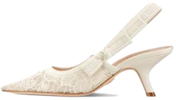 (Women) Dior J'Adior Lace 'White' High Heel Pump 6.5cm KCV038LEK01W (Women) Dior J'Adior Lace 'White' High Heel Pump 6.5cm KCV038LEK01W