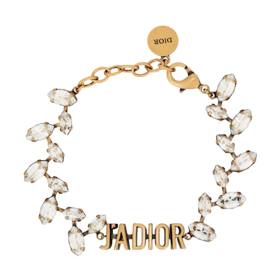 (Women) DIOR J'Adior Laurier Metallic Bracelet for Women. B1129ADRCY-D908