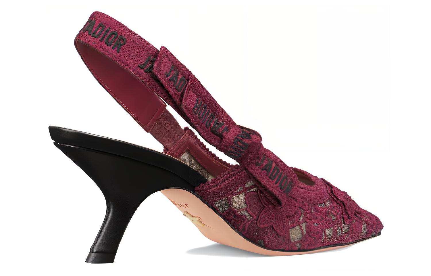Lookbook (W) Escarpins Dior J''Adior Mesh 10cm ''Noir et Blanc'' KDV039FWU_S900 KCV038FWU_S24V