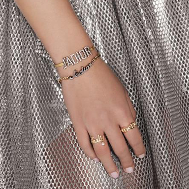 (Women) Dior J'Adior Metal Crystal Chain Bracelet for Women B1361ADRCY-D908 圖 3