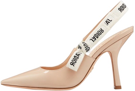 (W) Dior J'Adior Kulit Anak Lembu Patent Sandal Tumit Tinggi 'Nude' KCC201VNR_S12U Buy (W) Dior J'Adior Kulit Anak Lembu Patent Sandal Tumit Tinggi 'Nude' KCC201VNR_S12U