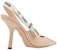 (W) Dior J'Adior Kulit Anak Lembu Patent Sandal Tumit Tinggi 'Nude' KCC201VNR_S12U