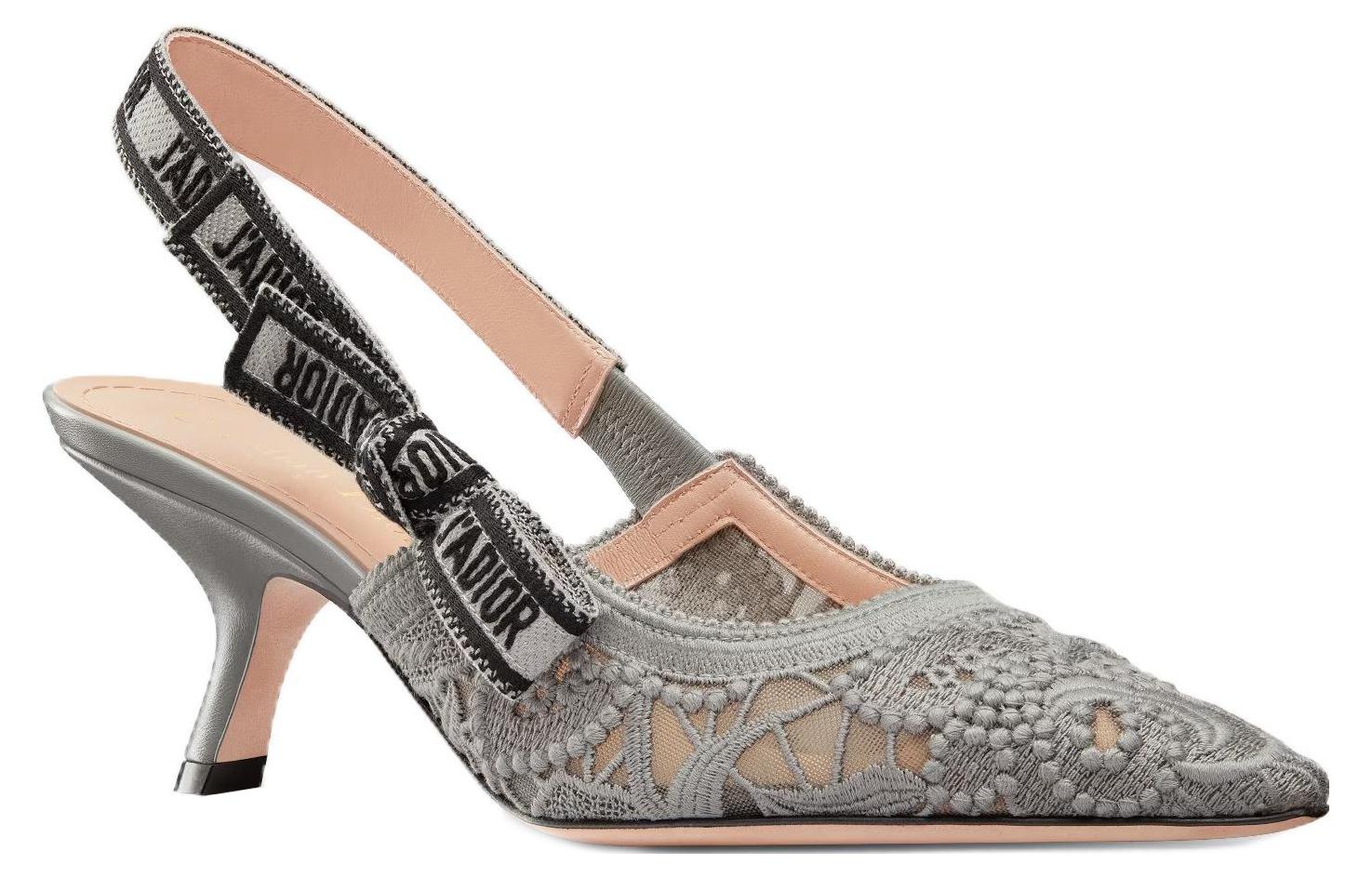 Order (W) 迪奥J'Adior黑色时尚舒适6.5cm高跟凉鞋 KCV038FWU_S22N KDP944MCM_S33G