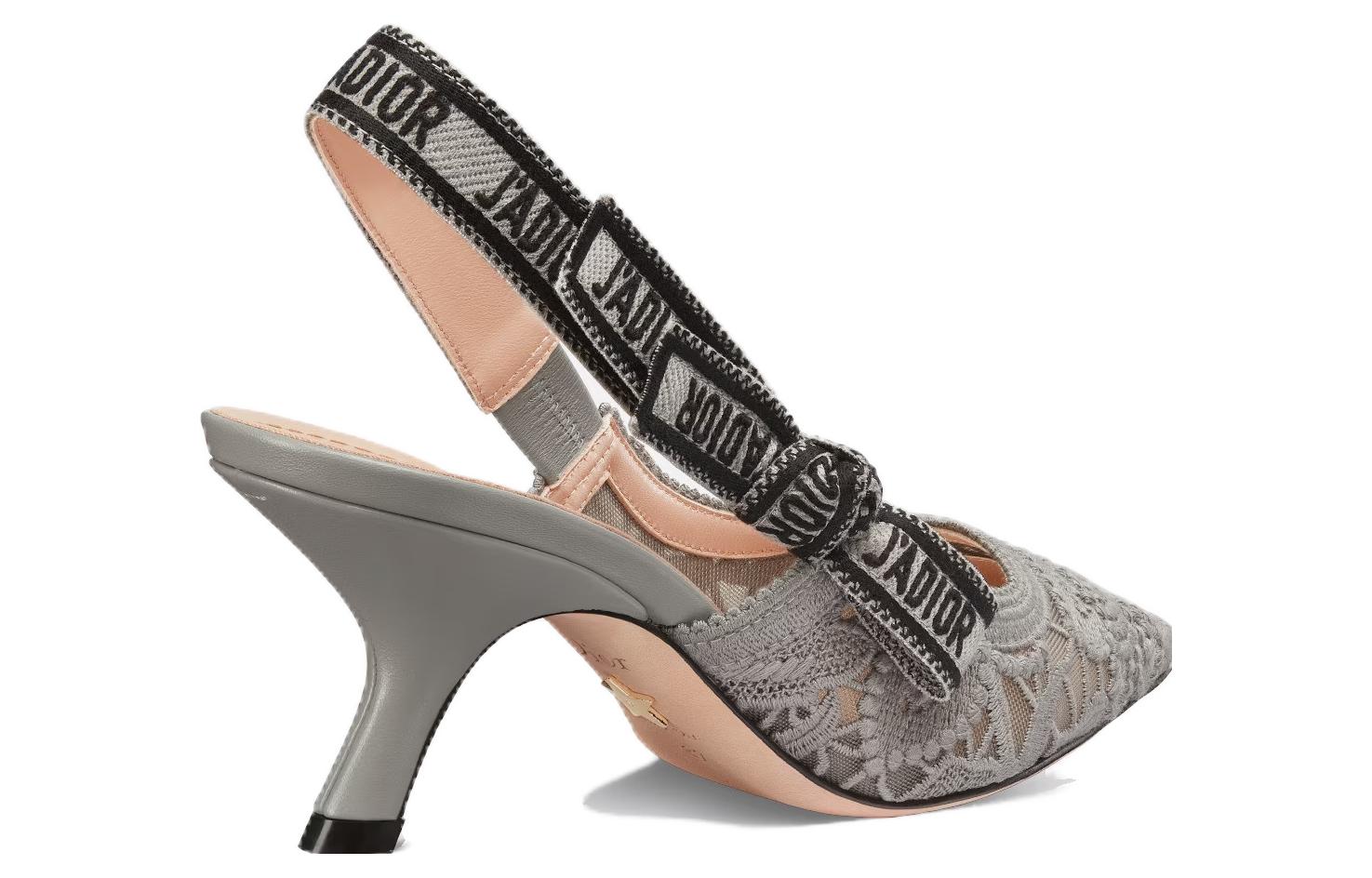 Lookbook (W) 迪奥J'Adior黑色时尚舒适6.5cm高跟凉鞋 KCV038FWU_S22N KDP944MCM_S33G