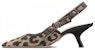 (W) Dior J'Adior Slingback 'Cetakan Harimau Perang' KCP866DLP_S26U