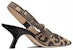 (W) Dior J'Adior Slingback 'Cetakan Harimau Perang' KCP866DLP_S26U