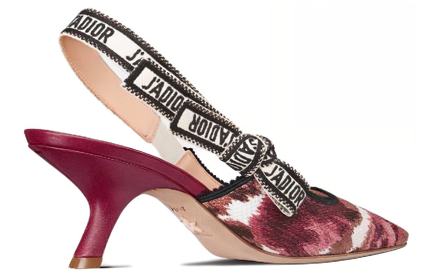 Lookbook (W) 迪奥 J'Adior '红色蝴蝶结' 高跟露背鞋 KCP761FKR_S39R