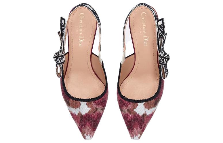 Shop (W) 迪奥 J'Adior '红色蝴蝶结' 高跟露背鞋 KCP761FKR_S39R