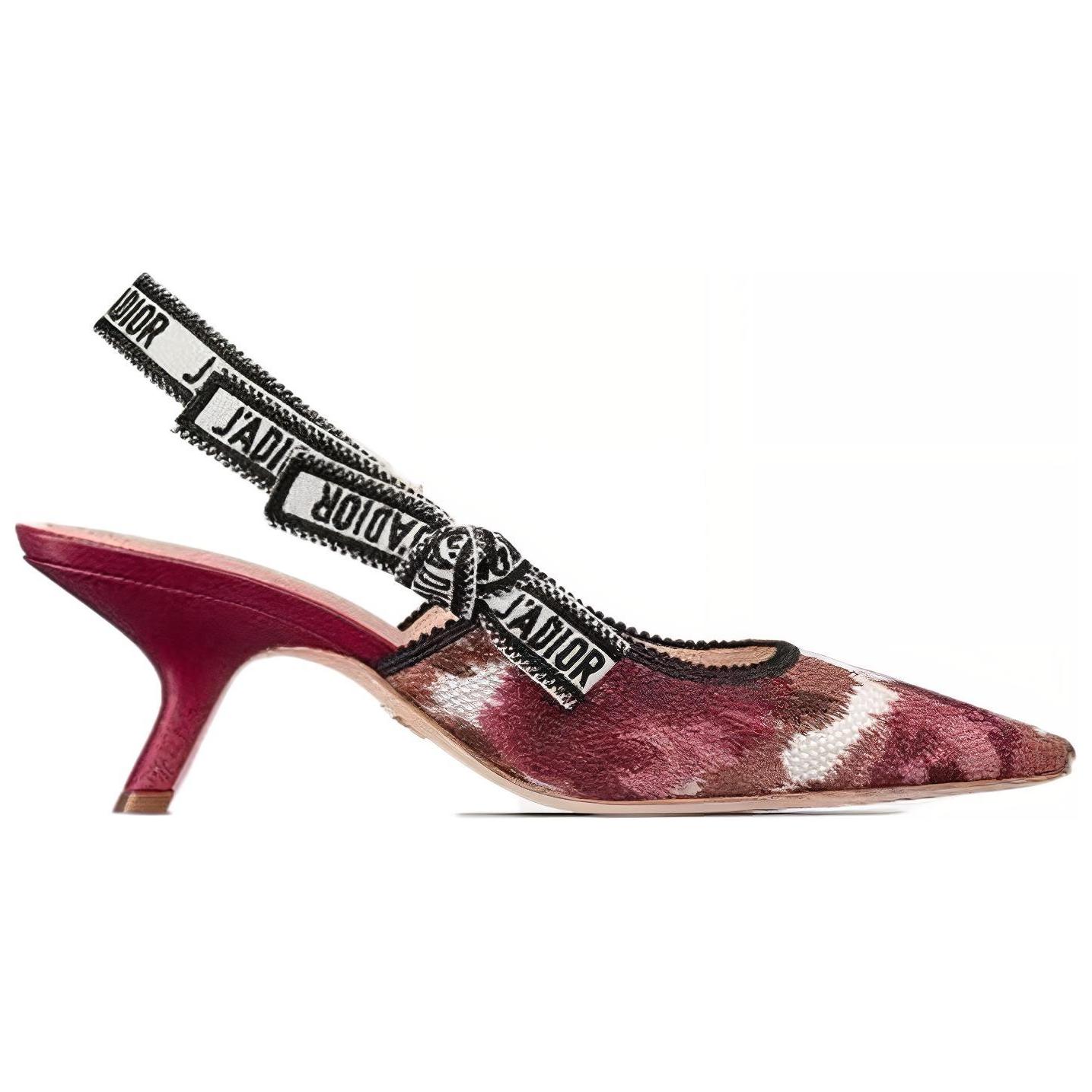 Purchase (W) 迪奥 J'Adior '红色蝴蝶结' 高跟露背鞋 KCP761FKR_S39R