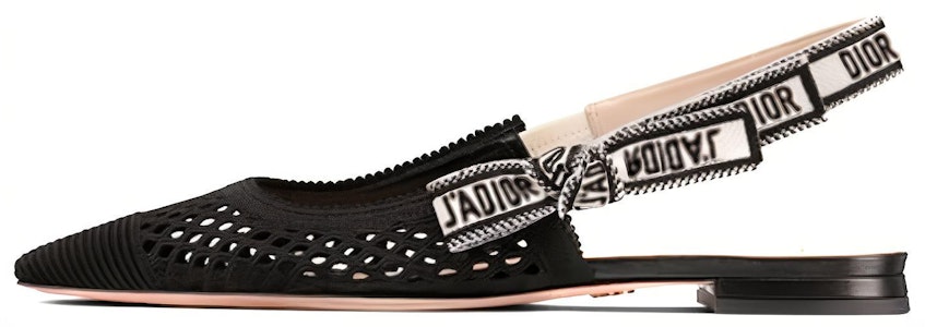 DIOR 迪奧 J'Adior 露跟平底芭蕾舞鞋 女款 黑 Buy DIOR 迪奧 J'Adior 露跟平底芭蕾舞鞋 女款 黑