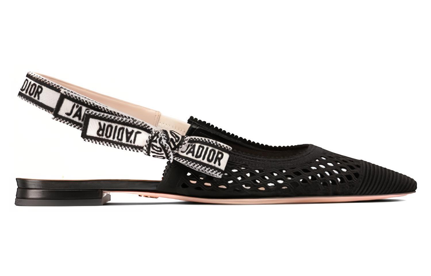 (W) Dior J'Adior Slingback Ballet Flat 'Black' 圖 2
